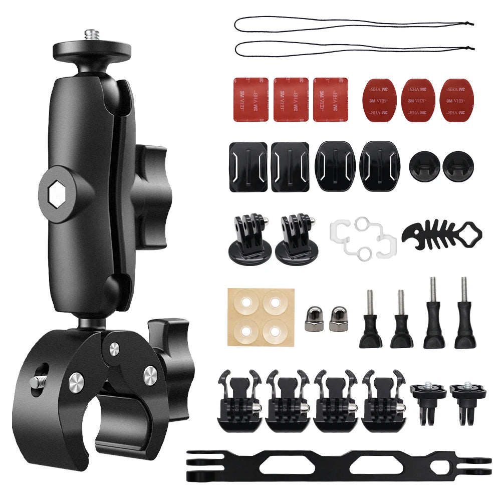 38-in-1 Motorcycle Accessories Mount Bundle Kit for Insta360