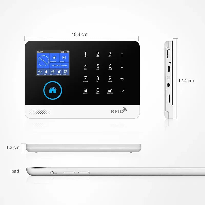 Envoza Smart Home Security Alarm System – Alexa Compatible | Motion Detection & Doorbell Function