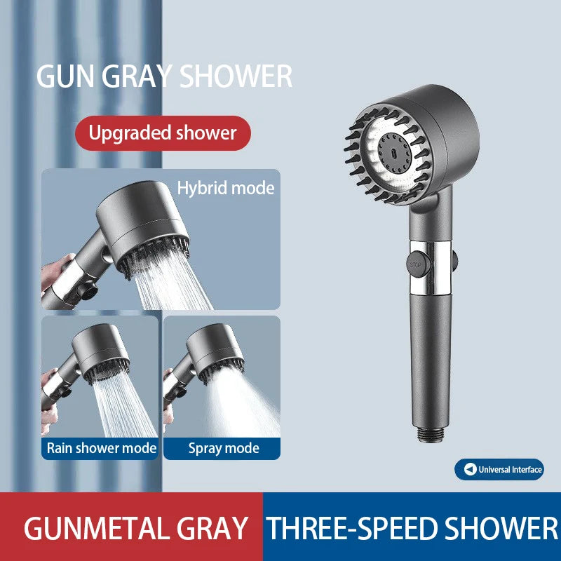 High-Pressure Filtered Shower Head