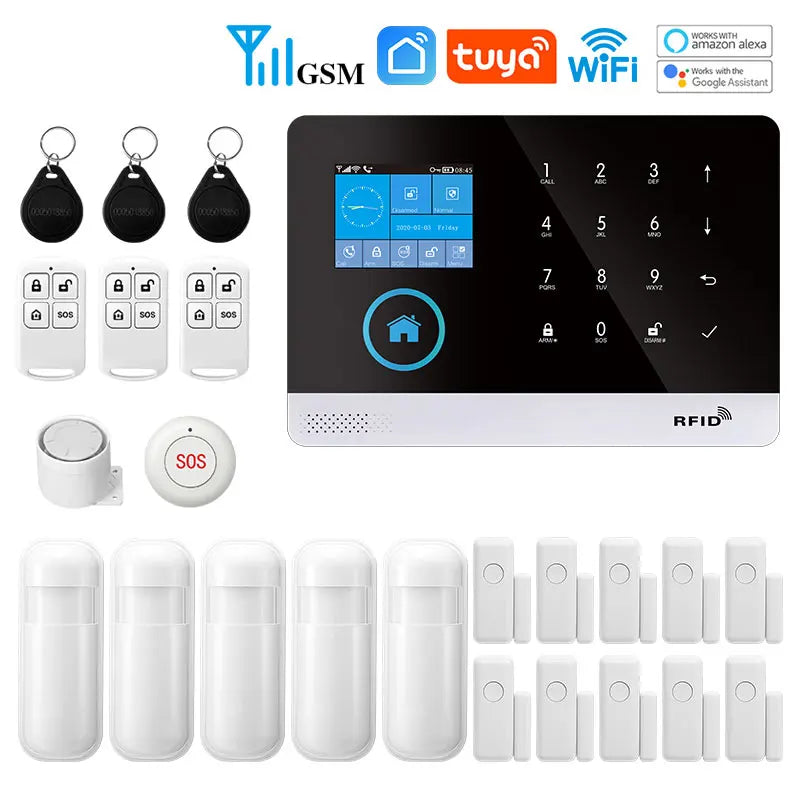 Envoza Smart Home Security Alarm System – Alexa Compatible | Motion Detection & Doorbell Function