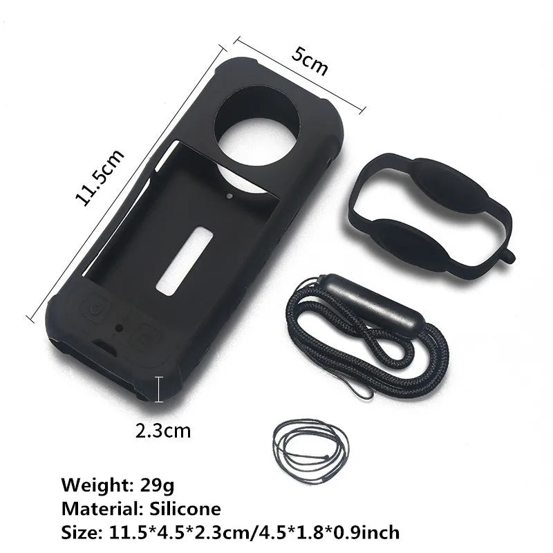 Protective Lens & Body Cover for Insta360 X3