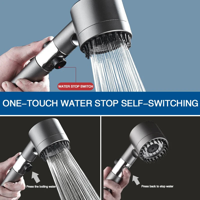 High-Pressure Filtered Shower Head