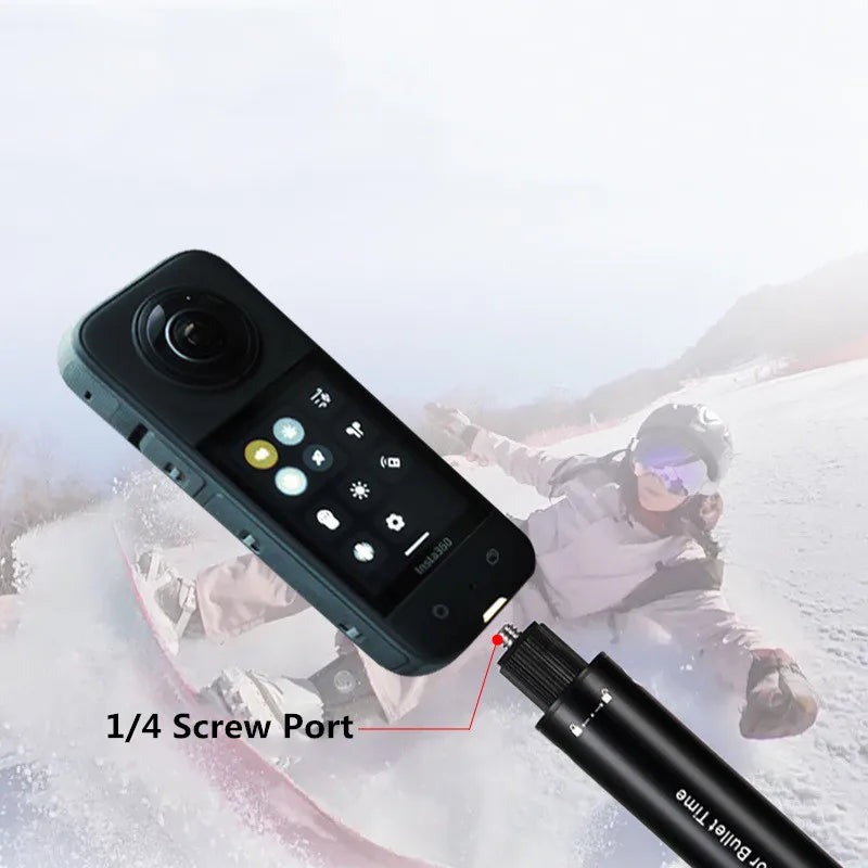 Invisible Selfie Stick for Insta360 X3/X2/X4