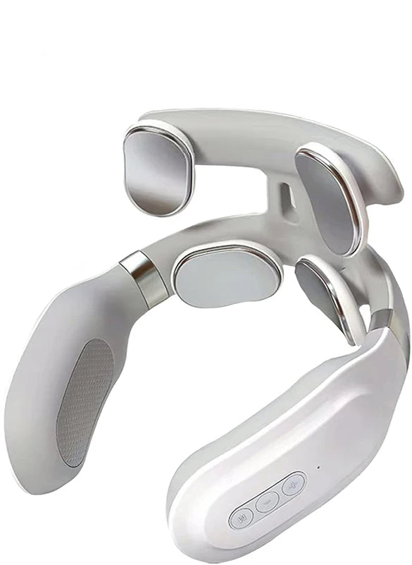 Ergonomic Neck Massager with Heat & Vibration