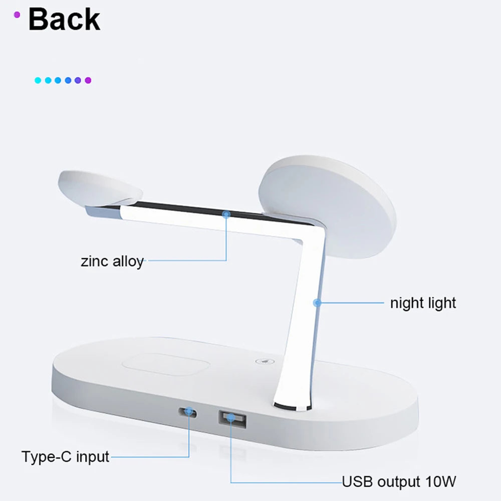 3-in-1 Wireless Fast Charging Stand – Power Up Effortlessly!