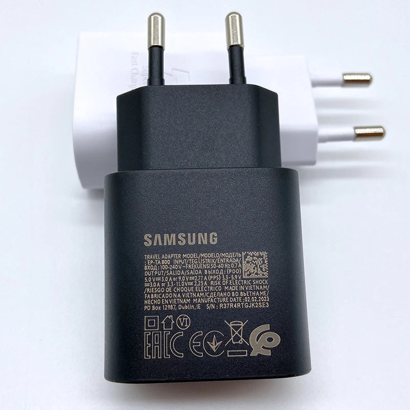 Samsung 25W Super Fast Charger – USB Type-C Adapter