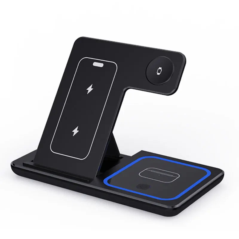 3-in-1 Fast Wireless Charging Station