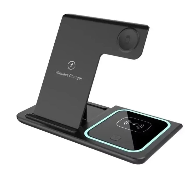 3-in-1 Fast Wireless Charging Station