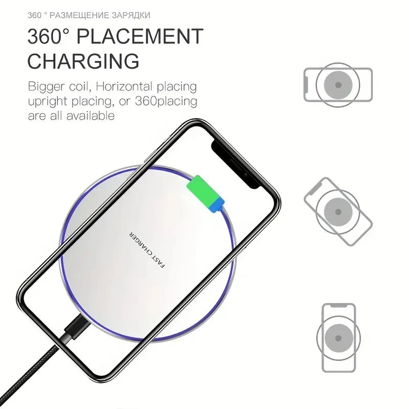 Wireless Charging Pad – Fast & Efficient Charging