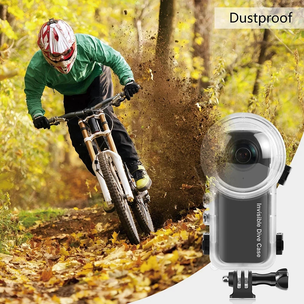 Invisible Dive Case for Insta360 X3 – Waterproof Protection Up to 50M!